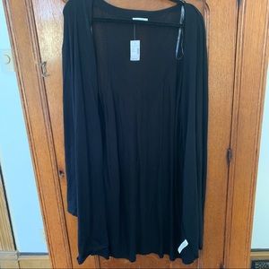 NWT black cardigan